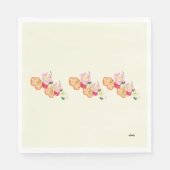 紙ナプキン：ポピーの花 スタンダードランチョンナプキン (正面)