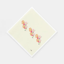 紙ナプキン：ポピーの花 スタンダードランチョンナプキン