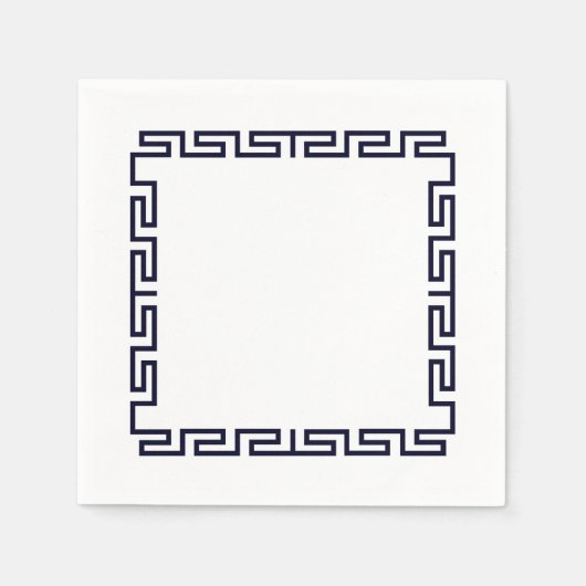 紙ナプキン「ミコノス」 スタンダードカクテルナプキン (正面)