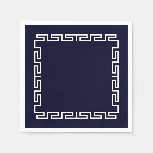 紙ナプキン「ミコノス」 スタンダードカクテルナプキン (正面)