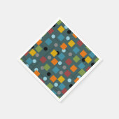 紙ナプキン – 世紀半モダンば1.3シームレス スタンダードカクテルナプキン (角)