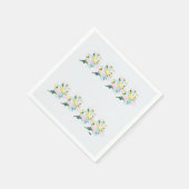 紙ナプキン：春の花が霧の中に スタンダードカクテルナプキン (角)