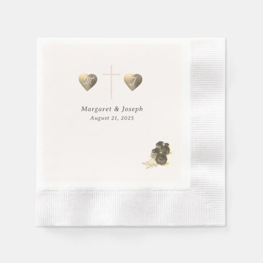 紙ナプキン 縁ありカクテルナプキン (正面)