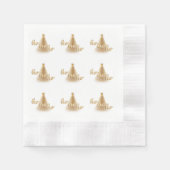 紙ナプキン 縁ありカクテルナプキン (正面)