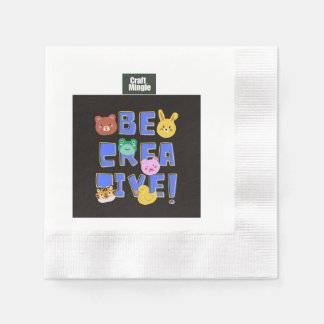 紙ナプキン 縁ありカクテルナプキン