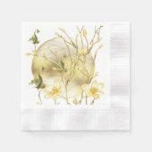 紙ナプキン 縁ありカクテルナプキン (正面)