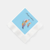 紙ナプキン 縁ありカクテルナプキン (角)