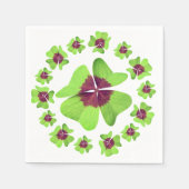 紙ナプキン – 聖パトリックの日 スタンダードカクテルナプキン (正面)