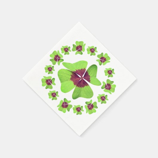 紙ナプキン – 聖パトリックの日 スタンダードカクテルナプキン (角)