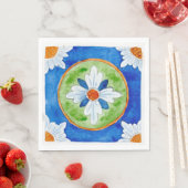 紙ナプキンSCT_P8-1シチリア伝統的デザイン スタンダードランチョンナプキン (インサイチュ)