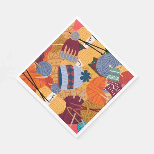 紙ニットギフトまたはパーティー用ナプキン スタンダードランチョンナプキン (角)