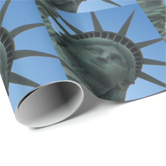 紙ニューヨークの包装紙の自由の女神 ラッピングペーパー (ロールコーナー)