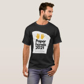 紙ハンズ2021どうか私の在庫業者を許して Tシャツ (正面フル)