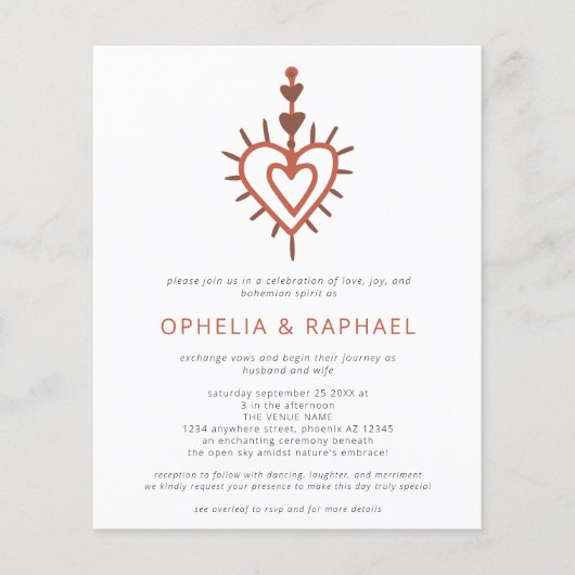 紙ハートドリームキャッチャーQR 結婚s チラシ (正面)