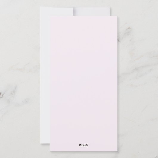 紙ハートバレンタインの写真カード シーズンカード (裏面)