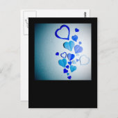 紙ハート2 ポストカード (正面/裏面)