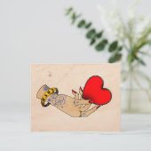 紙ハート ポストカード (スタンド正面)