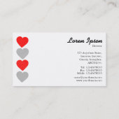 紙ハート 名刺 (裏面)