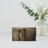 紙バッグアコーディオン 名刺 (スタンド正面)