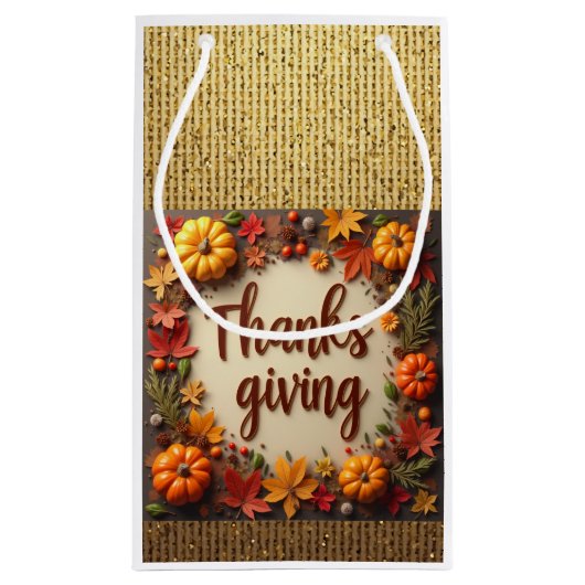 紙バッグ スモールペーパーバッグ (裏面)