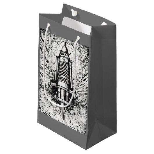 紙バッグ スモールペーパーバッグ (正面アングル)