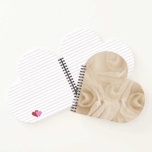 紙バラセピア ノートブック (内部)