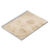 紙バラセピア ノートブック (左側)