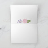 紙バラフローラバンドノートカスタマイズ-  カード (内部)