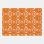 紙パック154装飾抽象芸術アート ラッピングペーパーシート (正面)