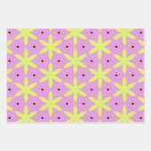 紙パック2ピンクイエロー ラッピングペーパーシート (正面3)