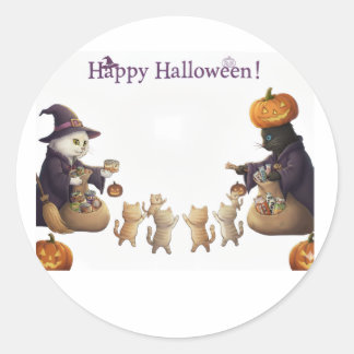 紙パック ハッピーハロウィン! ラウンドシール