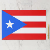 紙パッドとプエルトリコ国旗(アメリカ) ペーパーパッド (インサイチュ)