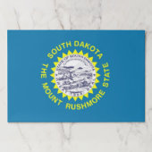 紙パッド付きサウスダコタ州旗 ペーパーパッド (正面)
