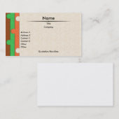 紙パンチ名刺 名刺 (正面/裏面)