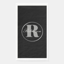 紙パーソナライズされたゲストタオル