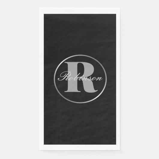 紙パーソナライズされたゲストタオル (正面)