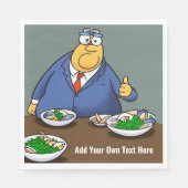 紙パーソナライズされたランチョンナプキン スタンダードランチョンナプキン (正面)