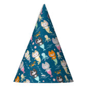 紙パーティーテーマ航海のの誕生日の帽子。 パーティーハット (左)