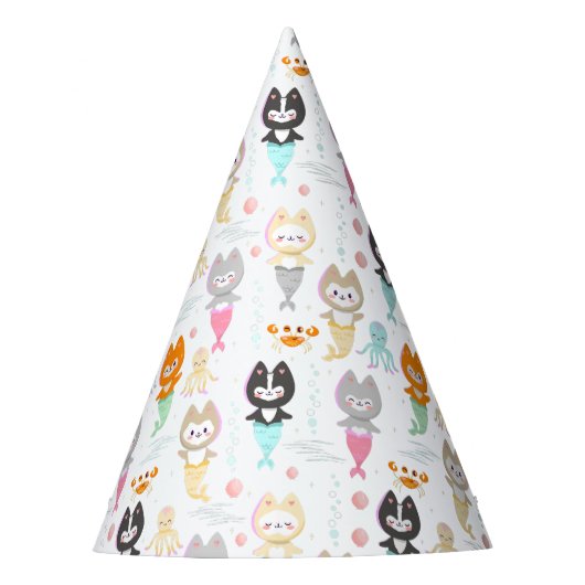 紙パーティーテーマ航海のの誕生日の帽子。 パーティーハット (正面)