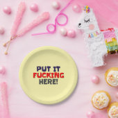 紙パーティープレートここに置く！ ペーパープレート (パーティー)