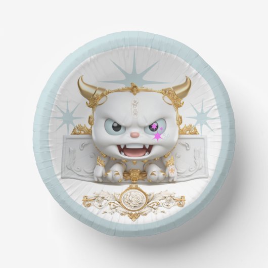 紙パーティープレート/ボウル ペーパーボウル (正面)