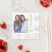 紙パーティー用ナプキン 縁ありカクテルナプキン (インサイチュ)