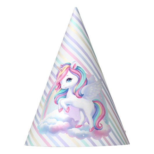 紙パーティー魔法の誕生日パーティーに帽子。 パーティーハット (正面)