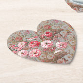 紙ビクトリアンコースター ペーパーコースター (アングル)