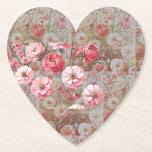 紙ビクトリアンコースター ペーパーコースター (正面)