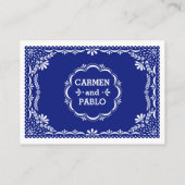 紙ピカドメカラフルキシカンディングRSVP エンクロージャーカード (裏面)