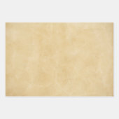 「紙フェイクバッグ」外観包装紙 ラッピングペーパーシート (正面3)