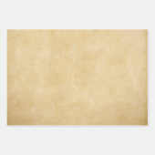 「紙フェイクバッグ」外観包装紙 ラッピングペーパーシート (正面)