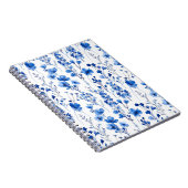 紙フランスのワイルドフラワーパターン–98186 ノートブック (右側)