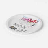 紙プレートお母さんは？ ペーパープレート (アングル)